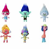 Фигурка Trolls Тролли из плюша, 6 шт в ассортименте