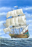 Игрушка корабль Линейный корабль "Гладиатор"