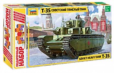 Сборная модель "Советский тяжелый танк "Т-35"