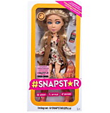 Кукла SnapStar Aspen 23 см.с аксессуарами, подставкой и зелёным экраном