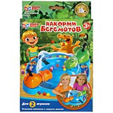 Игра настольная "накорми бегемотов", в коробке, 15*27,9*4,6 см Умные игры