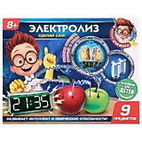 Игрушка опыты "школа ученого" электролиз в русс. коробке