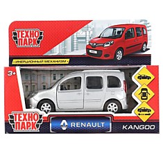 Технопарк машина металл Renault Kangoo 12 см серебро 265827