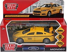 Машина "Ford Mondeo Такси" 12 см металлическая инерционная