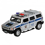 Машина металл "hummer h2 полиция" 12 см