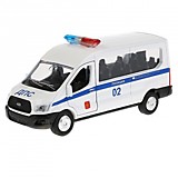 Машина Технопарк металл Ford Transit Полиция 12 см 278103