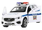 Машина "Volvo xc60 r-desing Полиция" 12 см металлическая инерционная