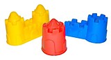 Формочки (замок башня + замок стена с двумя башнями + замок мост)