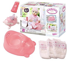 Набор для куклы Baby Annabell - Горшок с аксессуарами, Zapf Creation, 700-310.