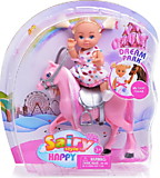 ИГРОВОЙ НАБОР DEFA SAIRY STYLE КУКЛА С ЛОШАДКОЙ, В АССОРТИМЕНТЕ 10 СМ.