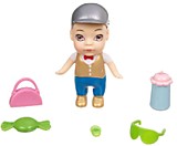 Набор игровой куколка OLY Bondibon в кепке/шляпе, с аксессуарами.