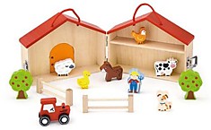 Игровой набор VIGA "Ферма" (с фигурками животных) в коробке