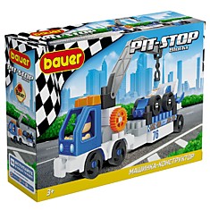 Набор с эвакуатором и гоночной машиной "Pit Stop" 51 деталь