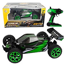 МАШИНА НА Р/У 1TOY ДРАЙВ, АККУМ. 6V, 4WD, СКОРОСТЬ 20КМ/Ч, ЗЕЛЕНЫЙ