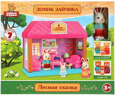 ПЛАСТИЗОЛЕВЫЕ ИГРУШКИ, ТМ "ИГРАЕМ ВМЕСТЕ" "ДОМИК ЗАЙЧИКА"